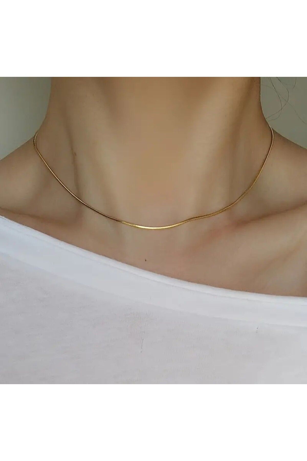 yılan model çelik kolye erkek çelik kararmaz zincir kolye unisex çelik italyan zincir kolye