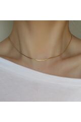 yılan model çelik kolye erkek çelik kararmaz zincir kolye unisex çelik italyan zincir kolye