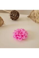kararmaz çelik pembe lotus kolye ve pembe lotus mum hediye seti anneler günü set