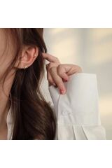 KUZEY YILDIZI EARCUFF SIKIŞTIRILABİLİR AYARLANABİLİR KUZEY YILDIZI EARCUFF KÜPE