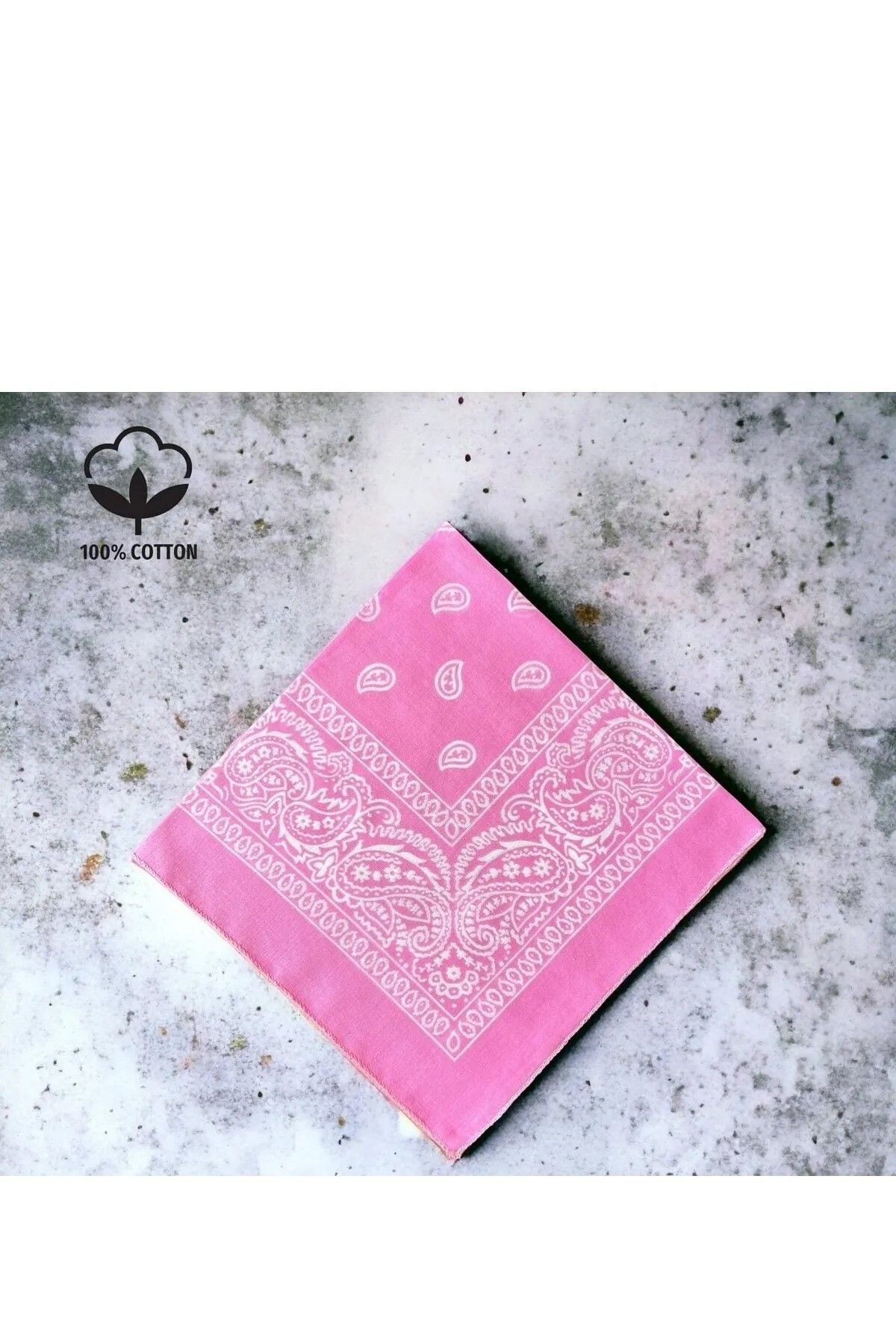 5 Al 4 Öde Kampanya %100 Pamuk Unisex Etnik Desenli Pamuk - Pembe