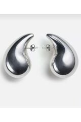italyan  gözyaşı damla modeli PVD kaplaması Ağırlığı 4.40gram (3.7cm/31mm) küpe001