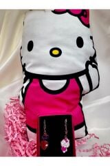 spider man hello kitty sevgili kolye seti ve hello kitty yastık sevgiliye ve best friends hediye set